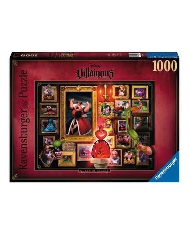 Puzzle Villainous Reine De Coeur - 1000P