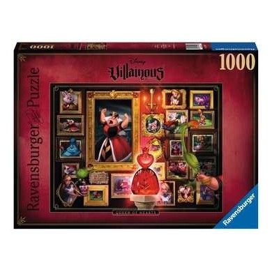 Puzzle Villainous Reine De Coeur - 1000P