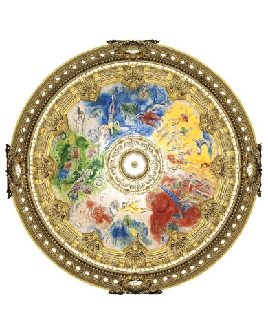 Puzzle D'Art Michèle Wilson - Plafonds De L'Opéra De Paris - CHAGALL - 80 Pièces