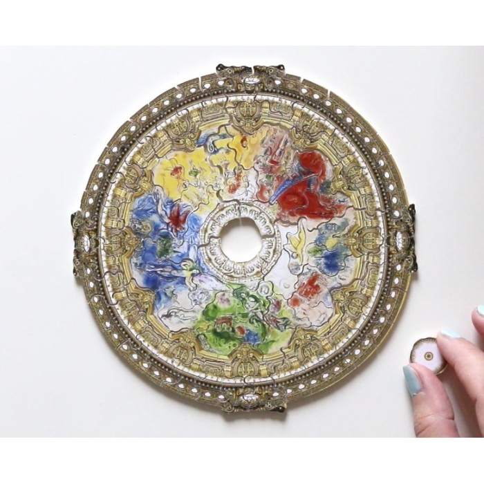 Puzzle D'Art Michèle Wilson - Plafonds De L'Opéra De Paris - CHAGALL - 80 Pièces