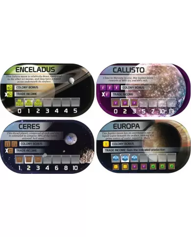 Terraforming Mars : Colonies
