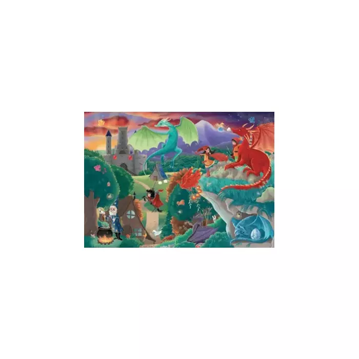 Puzzle Michèle Wilson - Dragons - 50 Pièces