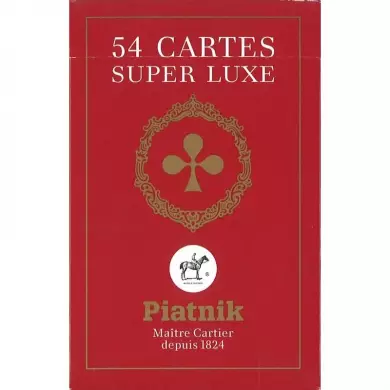 PIATNIK - 54 Cartes Super Luxe