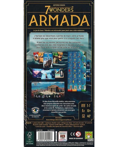 7 Wonders (Edition 2020) : Extension Armada