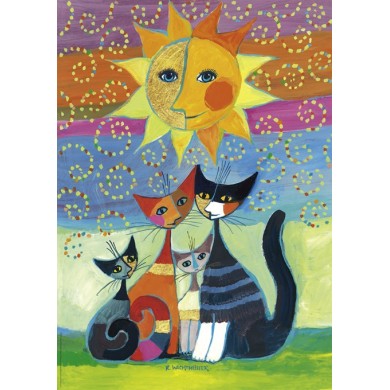 Puzzle HEYE - Wachtmeister Chat Soleil - 1000 Pièces