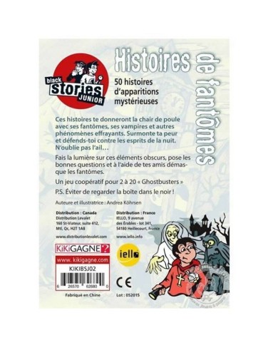 Histoires De Fantômes - Black Stories Junior