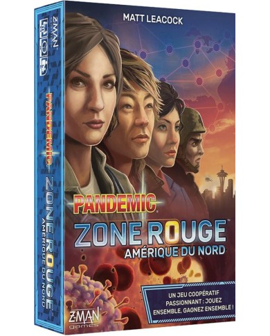 Pandemic Zone Rouge : Amérique Du Nord