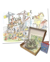 Puzzle D'Art Michèle Wilson - Maisons À Auvers - VAN GOGH - 500 Pièces