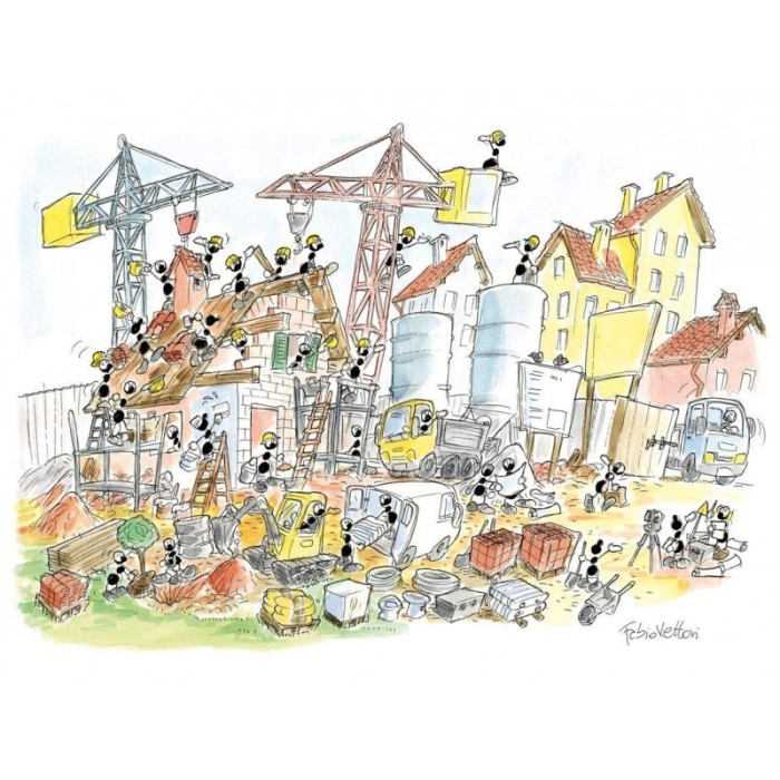 Puzzle AKENA - Chantier 540 Pièces