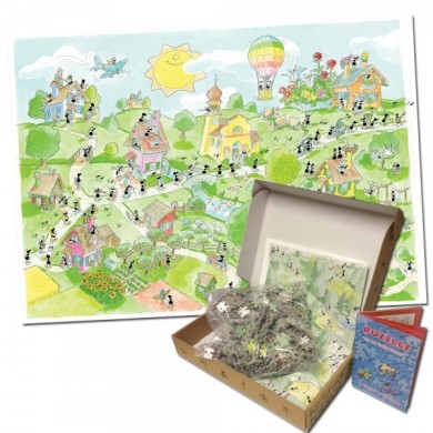 Puzzle AKENA - Pays De Musique 1080 Pièces