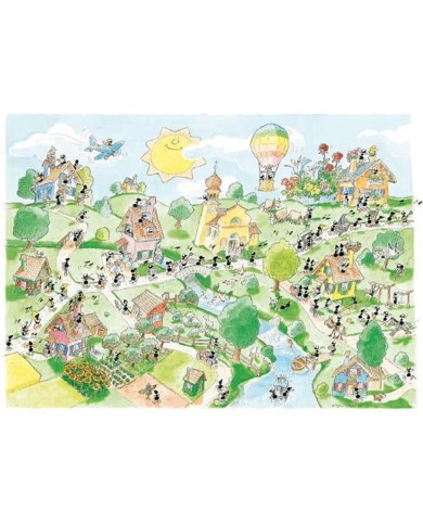 Puzzle AKENA - Pays De Musique 1080 Pièces
