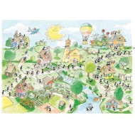 Puzzle AKENA - Pays De Musique 1080 Pièces