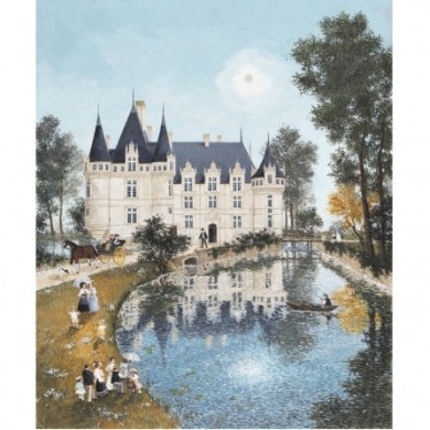 Puzzle D'Art Michèle Wilson - Azay Le Rideau - DELACROIX - 150 Pièces