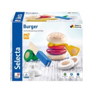 Burger - 12 Pièces En Bois À Découper - SELECTA