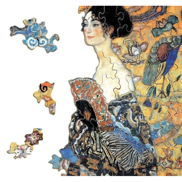 Puzzle Wilson - La Dame A L'Eventail. Klimt 80 pièces