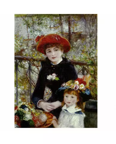 DTOYS Puzzle Renoir Deux Soeurs Sur La Terrasse 1000 Pièces
