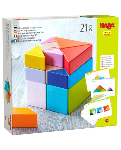 Jeu D'Assemblage 3D Cube Tangram