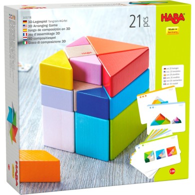 Jeu D'Assemblage 3D Cube Tangram