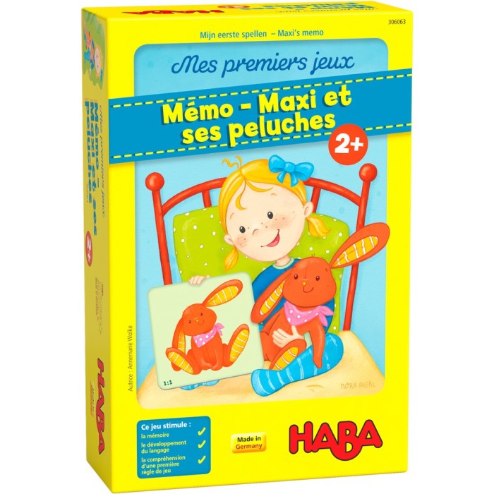 Mes Premiers Jeux - Mémo-Maxi Et Ses Peluches