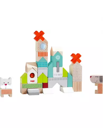 Blocs De Construction Chien Et Chat