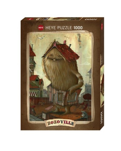 HEYE - Puzzle Zozoville Neighbourhood - 1000 Pièces
