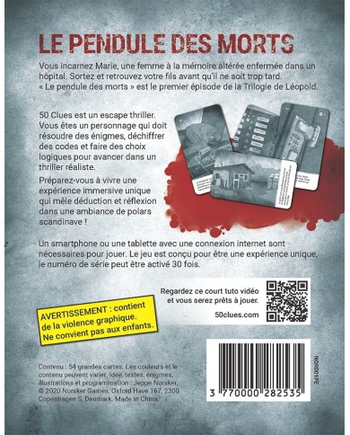 50 Clues - Le Pendule Des Morts