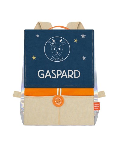 SAC ASTRO ORANGE & GAULOISE A BRODER