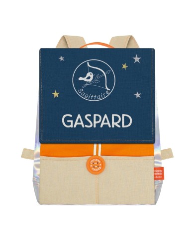 SAC ASTRO ORANGE & GAULOISE A BRODER