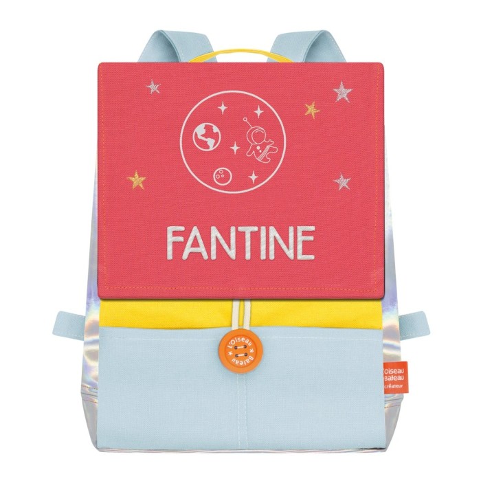 SAC ASTRO MOUTARDE & GRENADINE A BRODER