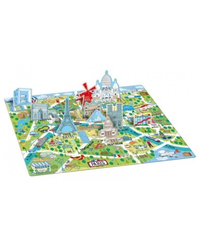 Paris - Voyage, Découvre, Explore - Livre - Puzzle 140 Pièces