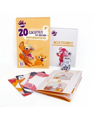 20 Cocottes En Origami - Mathématiques