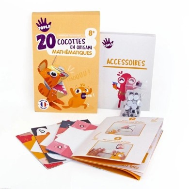 20 Cocottes En Origami - Mathématiques