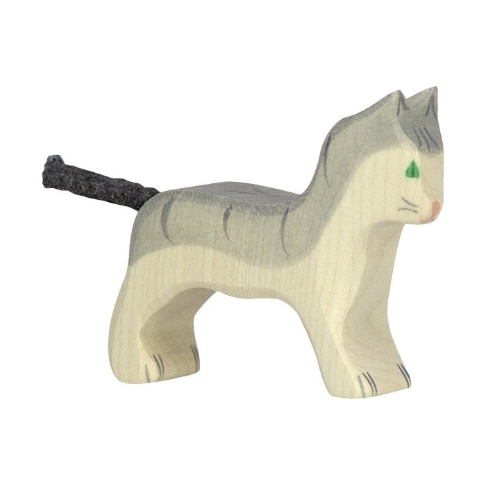 HOLZTIGER - Chat Petit Gris