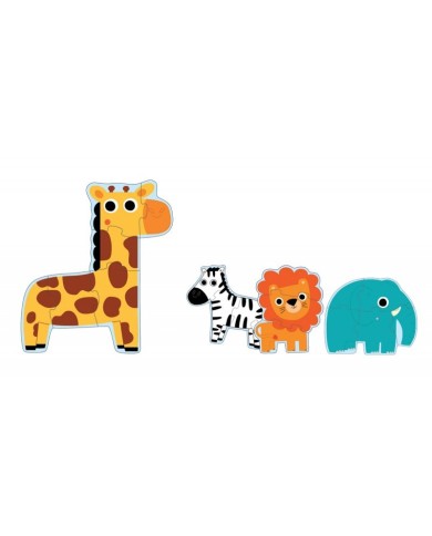 Primo Dans La Jungle - Puzzle Evolutif DJECO