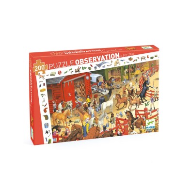Puzzle D'Observation - Equitation 200 Pièces