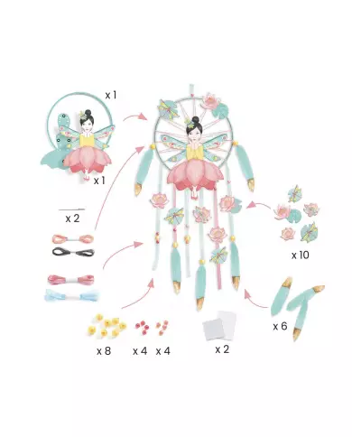 Attrape Rêve DJECO - Fée Lotus