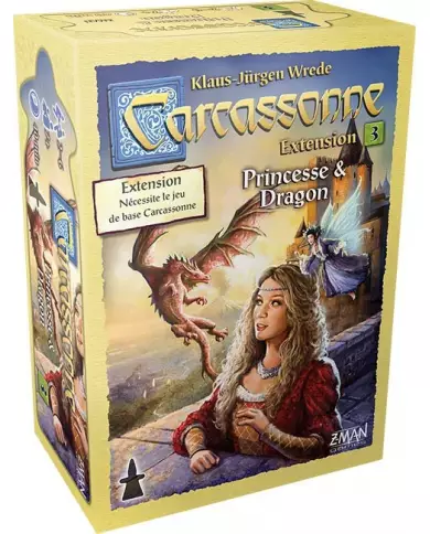 Carcassonne : Extension 03 Princesse et Dragon