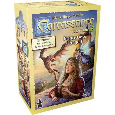 Carcassonne : Extension 03 Princesse et Dragon