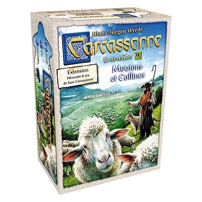 Carcassonne : Extension 09 Moutons Et Collines