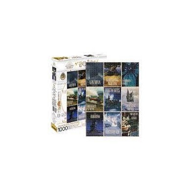 Puzzle Aquarius - H. Potter Travel Posters - 1000 Pièces