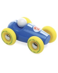 Mini Voiture De Course Vilac Rouge Et Bleu
