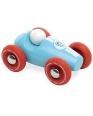 Mini Voiture De Course Vilac Ciel Et Bleu