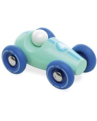 Mini Voiture De Course Vilac Ciel Et Rouge