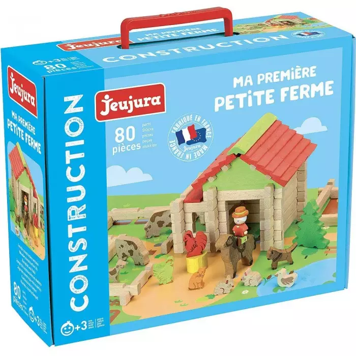 Jeujura - Ma Première Petite Ferme 80 Pièces