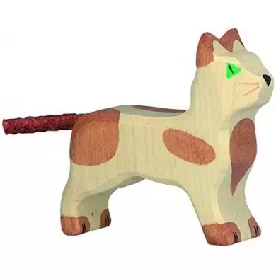 HOLZTIGER - Chat Debout Petit