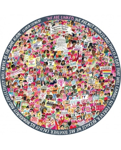 Puzzle Eeboo - Women March ! - 500 Pièces