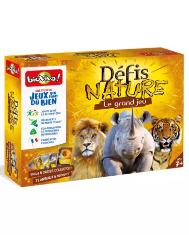 Grand Jeu Défis Nature  + Cartes Collector