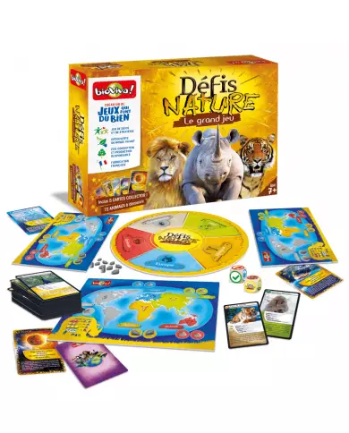 Grand Jeu Défis Nature  + Cartes Collector