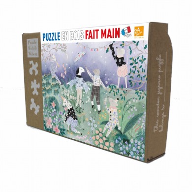 Puzzle Michèle Wilson - Fête Au Crépuscule - 24 Pièces