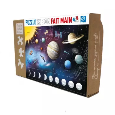Puzzle Michèle Wilson - Les Planètes 100 Pièces
